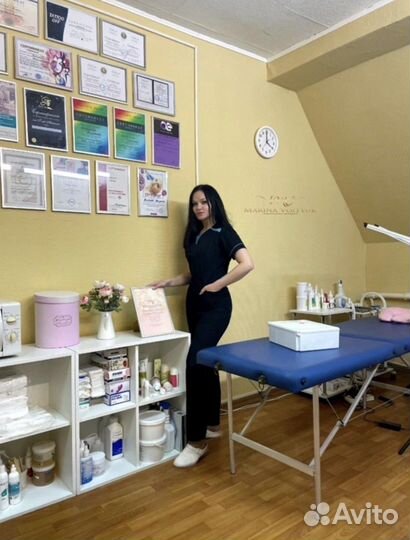 Косметолог чистка лица