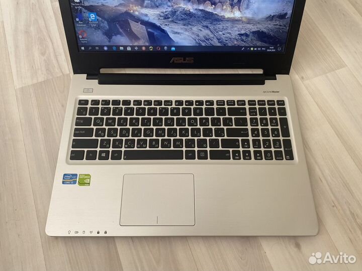 Игровой ноутбук Asus core i7 / GeForce GT740