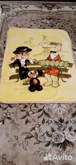 Детское одеяло в кроватку