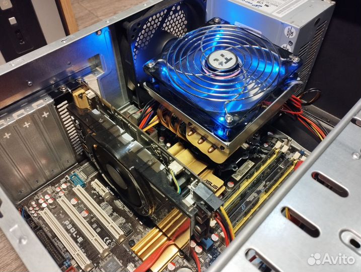 Intel 4 ядра, 8Gb озу, SSD, GTS 250 игровой пк