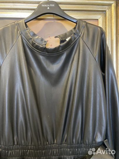 Итальянский коженый комбинезон