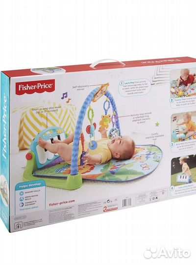 Развивающий коврик с пианино