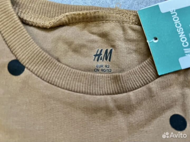 H&M Новый комплект одежды 86 92 на девочку