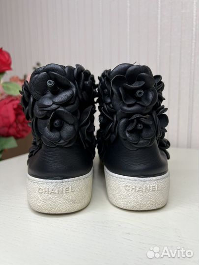 Кеды Chanel с камелиями оригинал 39 р