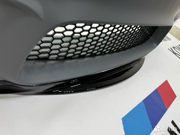 Сплиттер губа на передний бампер BMW F10 M5