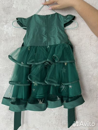 Детское нарядное платье 90-100