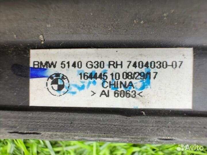 Молдинг двери задний правый Bmw 5 G30 B57D30A 2018