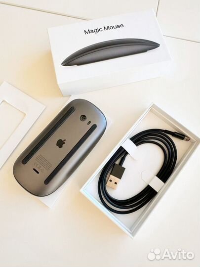 Мышь apple magic mouse 2 space gray новая