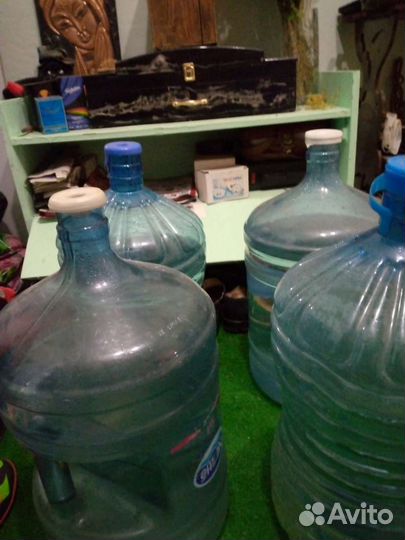 Бутылка с бугельной пробкой19л