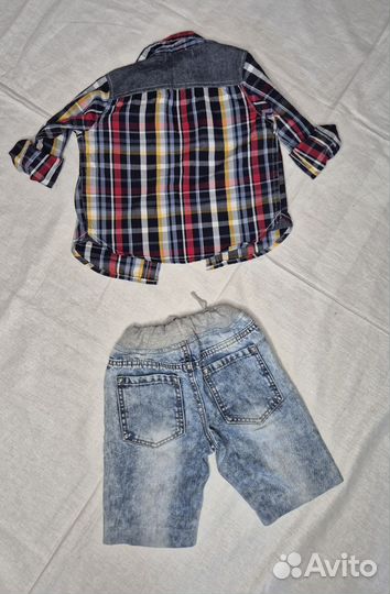 Вещи пакетом для мальчика 86 92