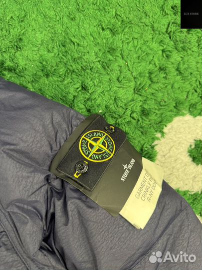 Stone island crinkle reps пуховик оригинал