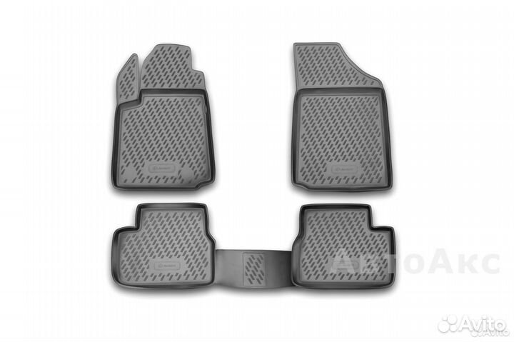 Коврики в салон Citroen C3, 2002-2010 (Ситроен С3)