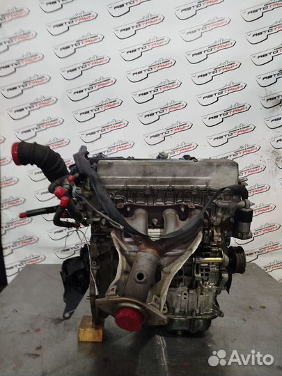 Двигатель toyota pontiac 1ZZ-FE. voltz will VS wish. ZZV50 ZZV50G ZZW30 впуск пластик заслонка механ