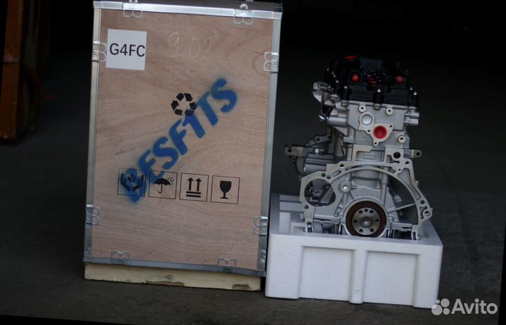 Двигатель 1.6л. G4FC на KIA RIO.Hyundai Solaris