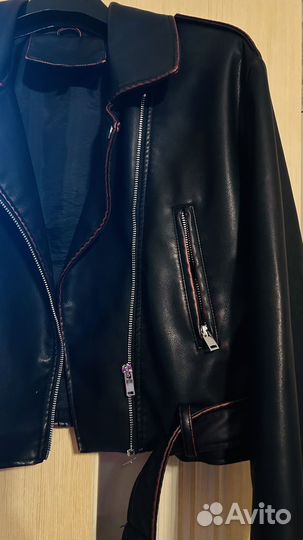 Куртка женская косуха кожзам