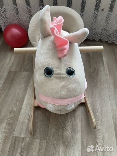 Детская качалка лошадь