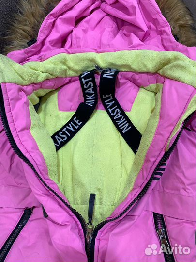 Зимний комбинезон для девочки 116