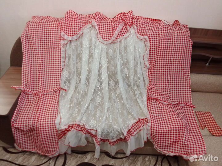 Шторы тюль для кухни