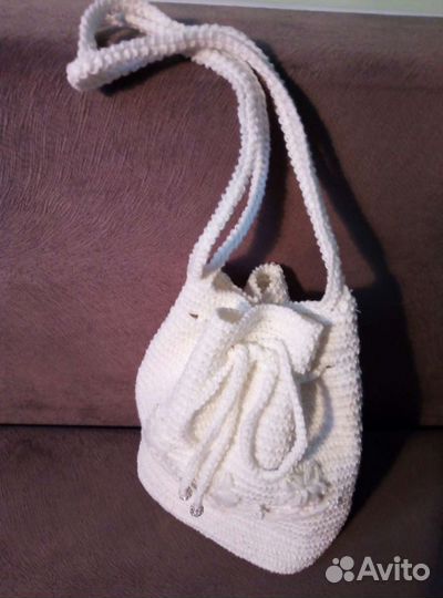 Сумка ручная работа женская, связанная крючком