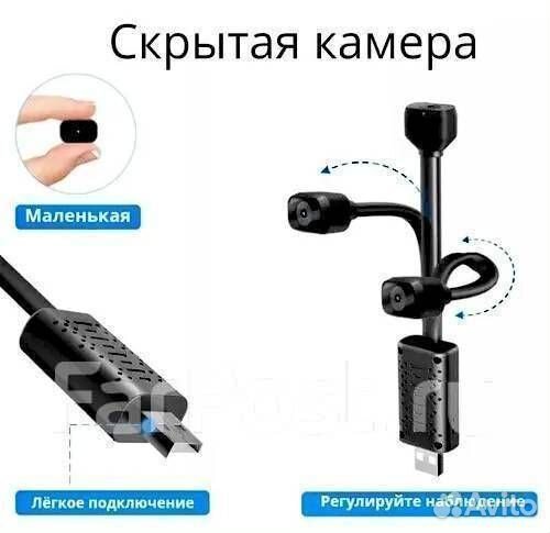 Маленькая мини видео онлайн камера Wifi L21