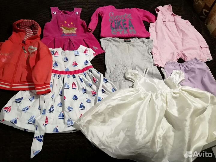 Вещи пакетом на девочку 2 года