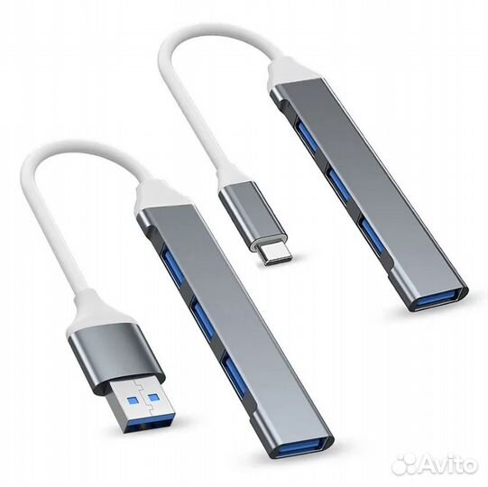 Usb хаб USB 3.0 и type C
