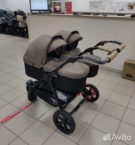 Коляска для двойни 2 в 1 TFK Twin Trail