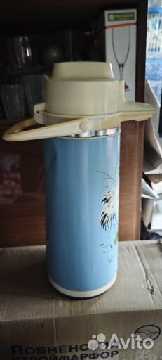 Термос 3 литра с помпой