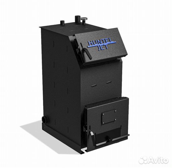 Твердотопливный котёл с увеличенной топкой