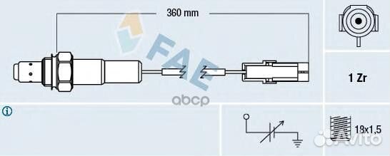 Лямбда-зонд 77101 FAE