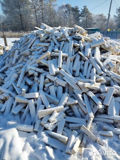Продам дрова чурками и колотые