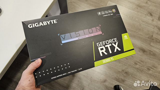 Видеокарта GeForce RTX 3080ti vision OC 12 Gb купить в Королеве ...