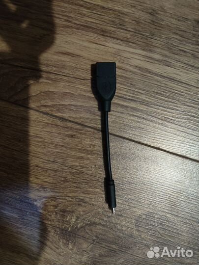 Переходник USB (F) на micro USB (M)