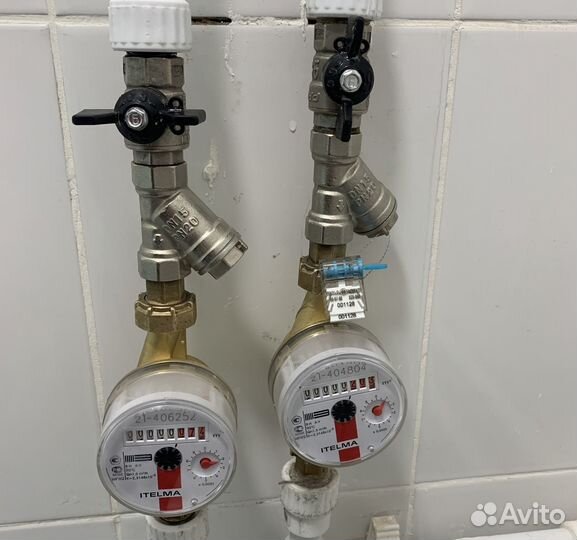 Установка и замена водосчетчиков
