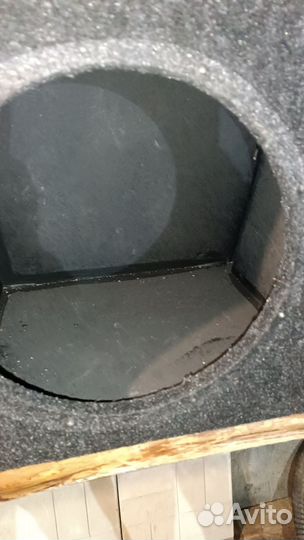 Короб для автозвука щелевой 45 литров трапеция