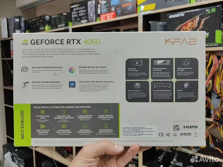 RTX 4060 8 Gb Гарантия