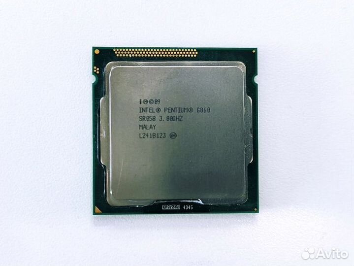 Процессор Intel Pentium G860 s1155