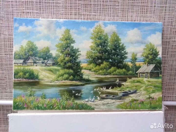 Картина маслом “Летние“/ новые