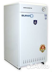 Котел газовый buran кс-Г-16, напольный, 16кВт, одн