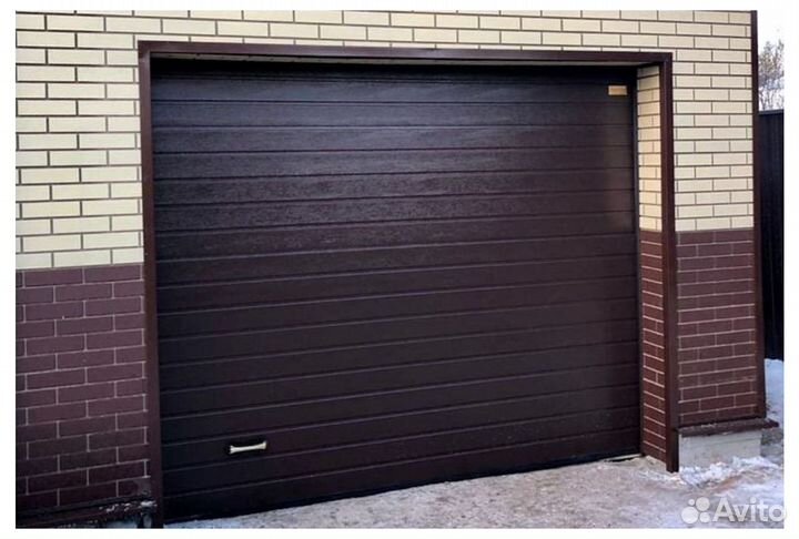 Автоматические гаражные секционные ворота
