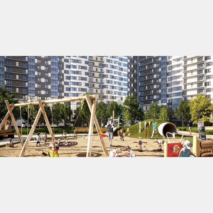 1-к. квартира, 42,9 м², 21/24 эт.