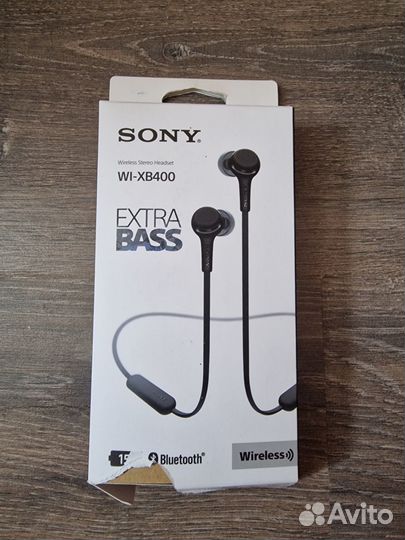 Беспроводные наушники Sony WI-XB400