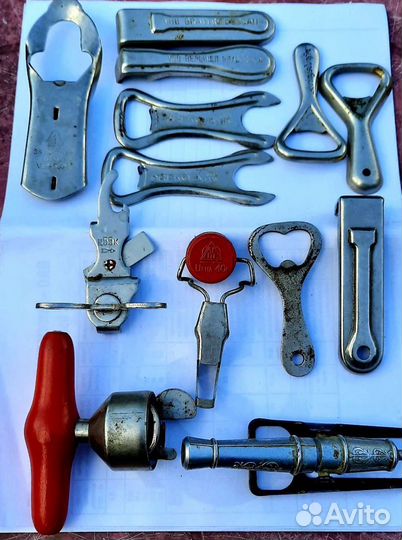 Коллекция открывалок 50- х- 60- х годов хх века