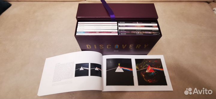 Pink Floyd cd box made in EU, remast 2011 год