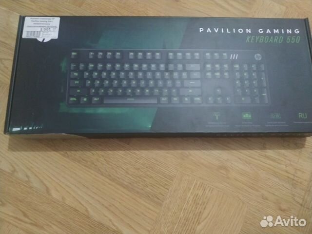 Механическая клавиатура hp pavilion gaming 550