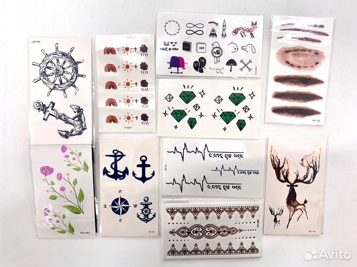 Переводные татуировки