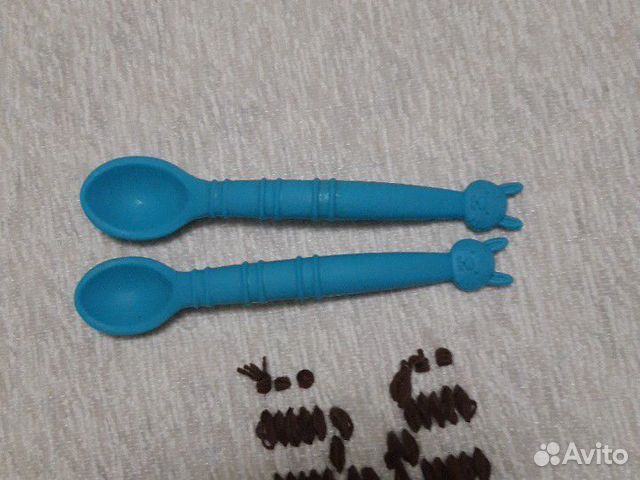 Ложки детские силиконовые гнущиеся