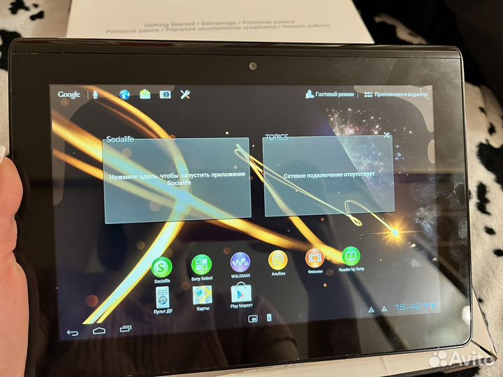 Планшет Sony Tablet S