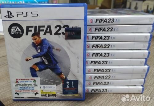 Игра fifa 23 + 50 игр для ps4/5