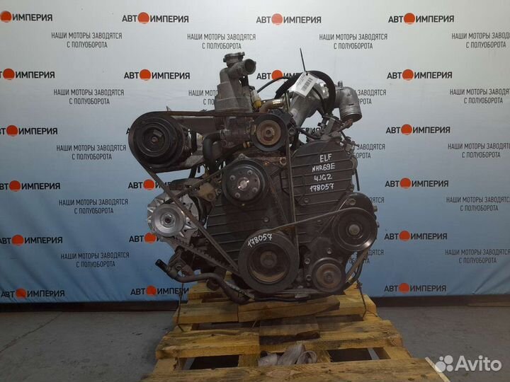 Двигатель isuzu ELF NHR69E 4JG2 352355